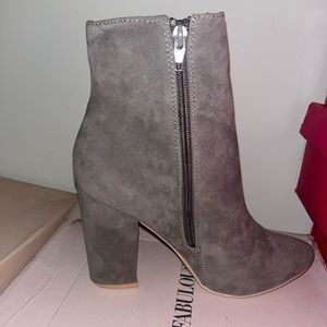 Besha Grey Booties
